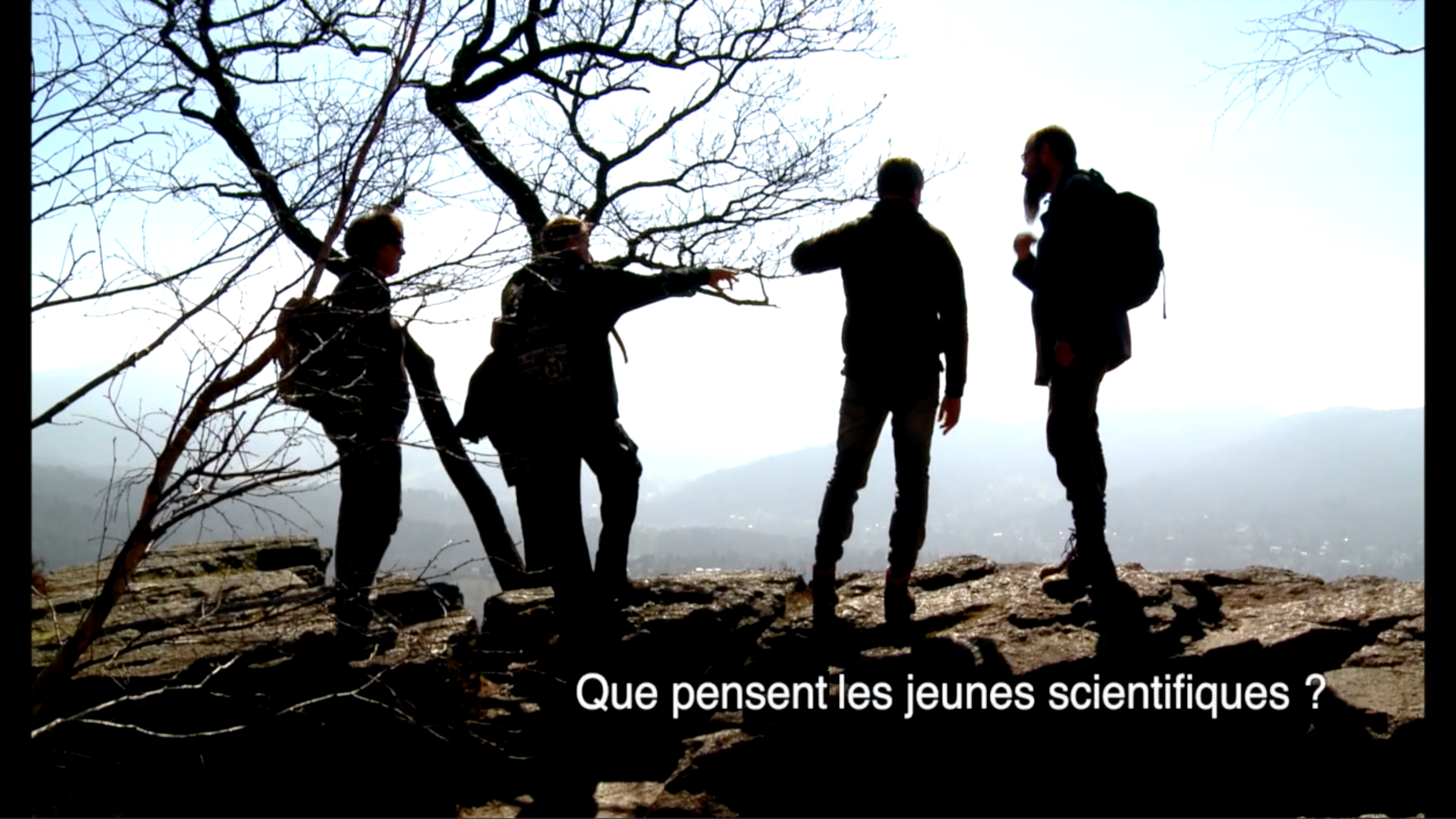 Extrait du documentaire de Cathy Blanc-Reibel donnant la parole aux jeunes scientifiques. &copy; Cathy Blanc-Reibel