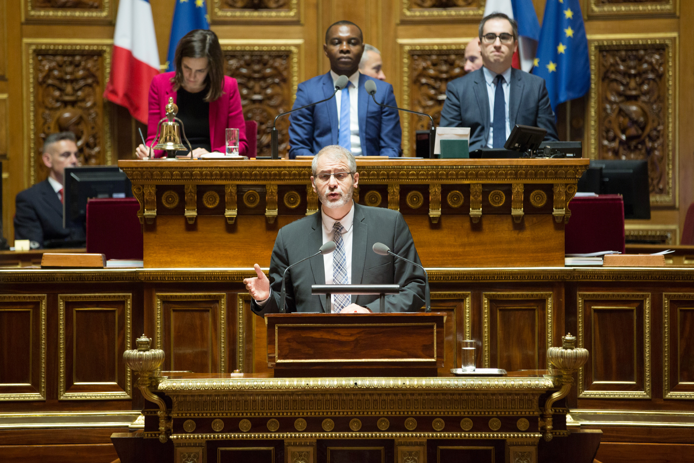 Eric Kerrouche au S&eacute;nat