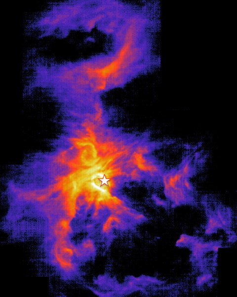 Image de la n&eacute;buleuse d'Orion