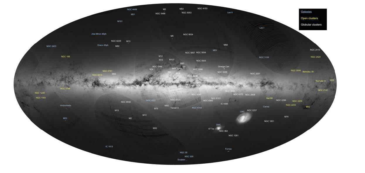 Les petits points blancs diss&eacute;min&eacute;s un peu partout sur la carte correspondent &agrave; des sources connues