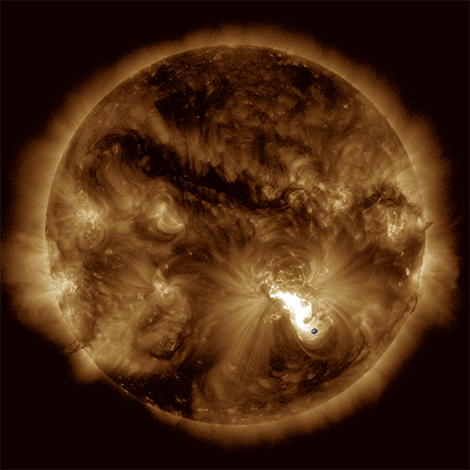 Vers une meilleure pr&eacute;vision des &eacute;ruptions solaires